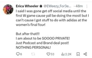 Wheeler's X post
